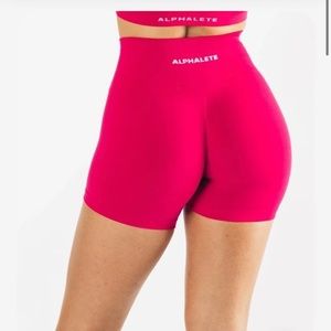 ISO Pink Alphalete Shorts size Medium